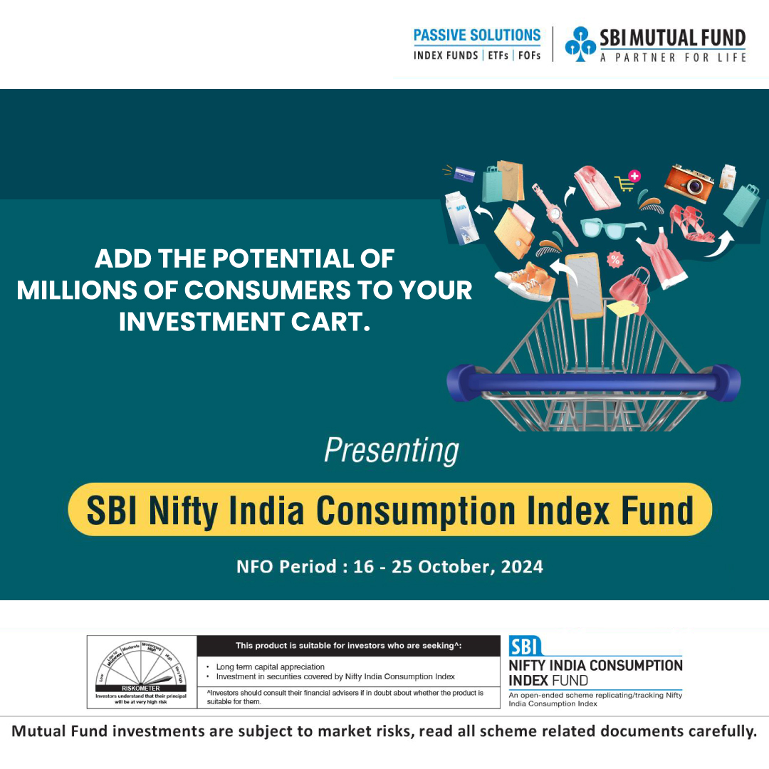 Longterm capital appreciation through the SBI Nifty India Consumption